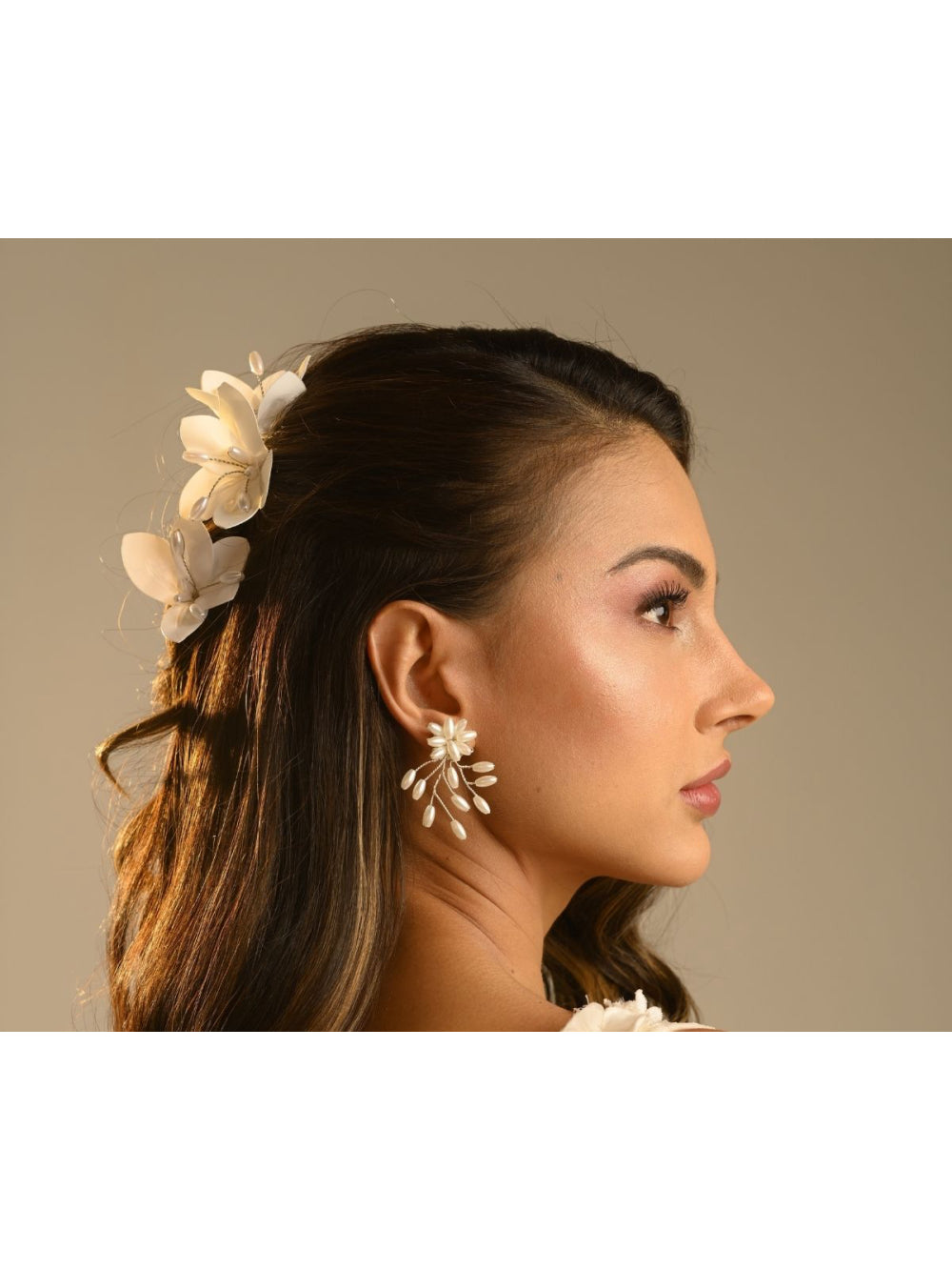 Brinco Noiva Pérolas Delicado Handmade Casamento