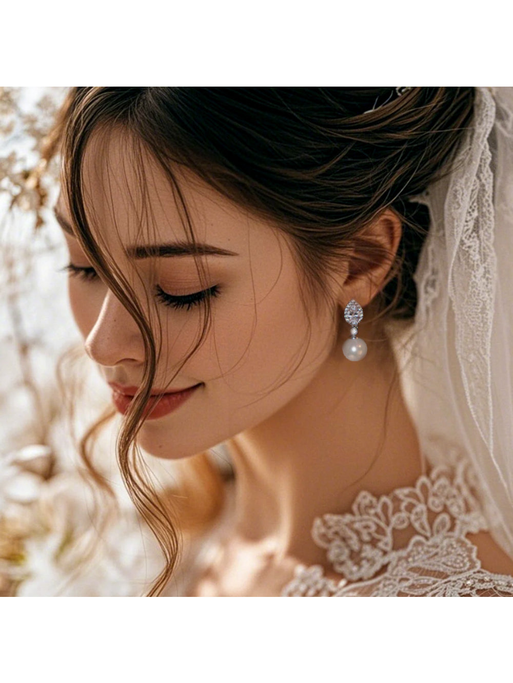 Brinco de Noiva e Festa Perola Marina Bride Boutique