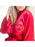 Robe Personalizado Vermelho With My Name