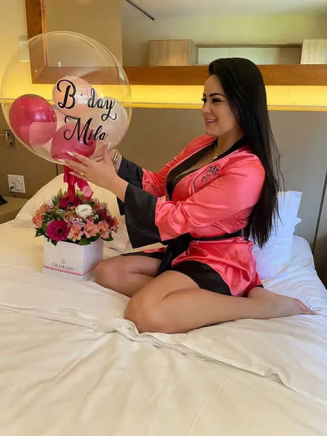 Robe Rosa Personalizado With My Name