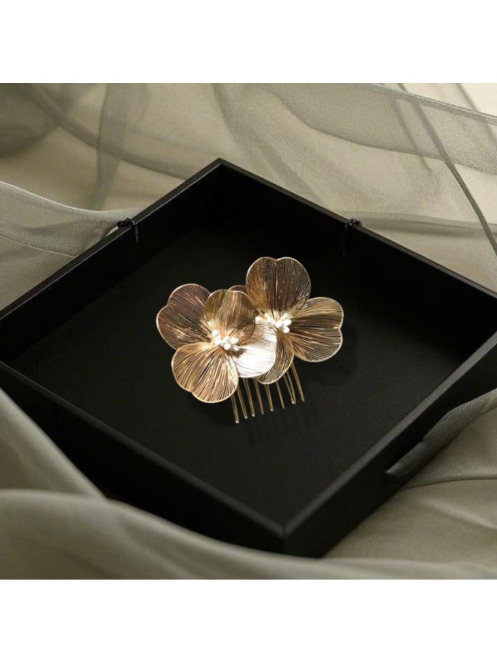 Pente de Noiva Orquídea Jasmin Bride Boutique