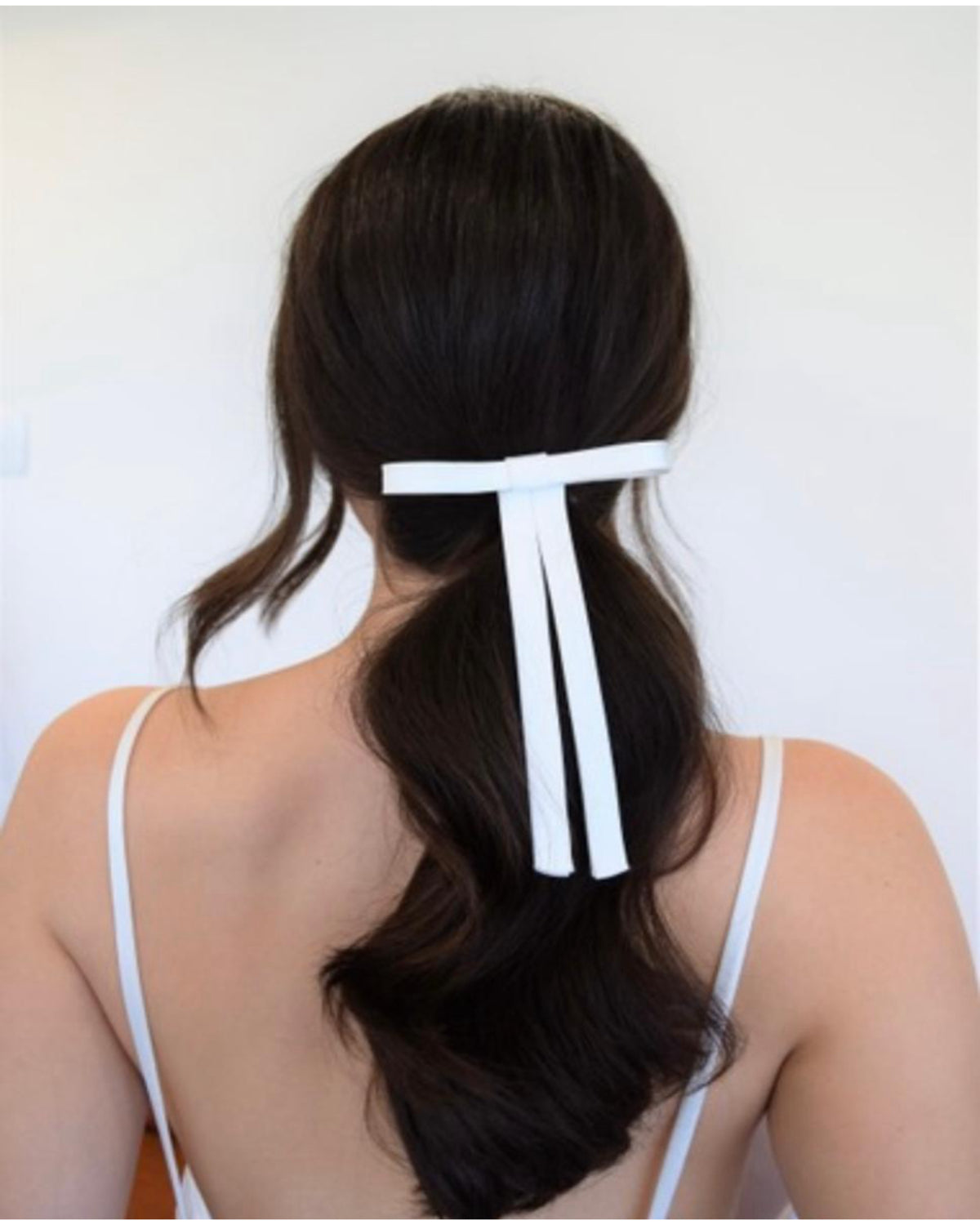 Laço em Cetim Bucol Premium Off White Esmeralda Duas Damas Noivas