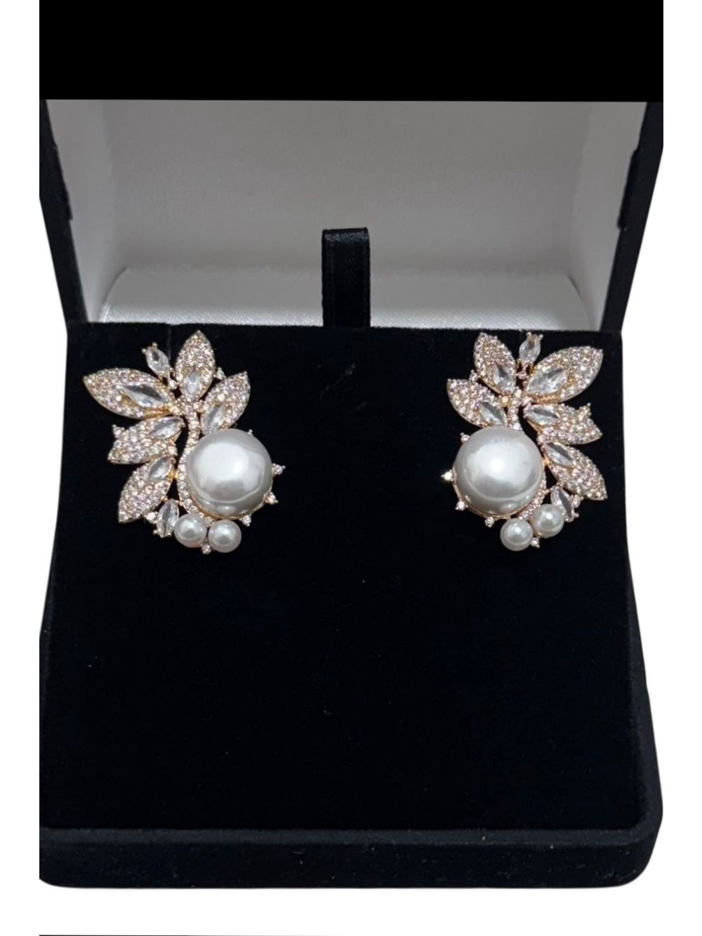 Brinco Elegance Ouro Glamour da Pedra