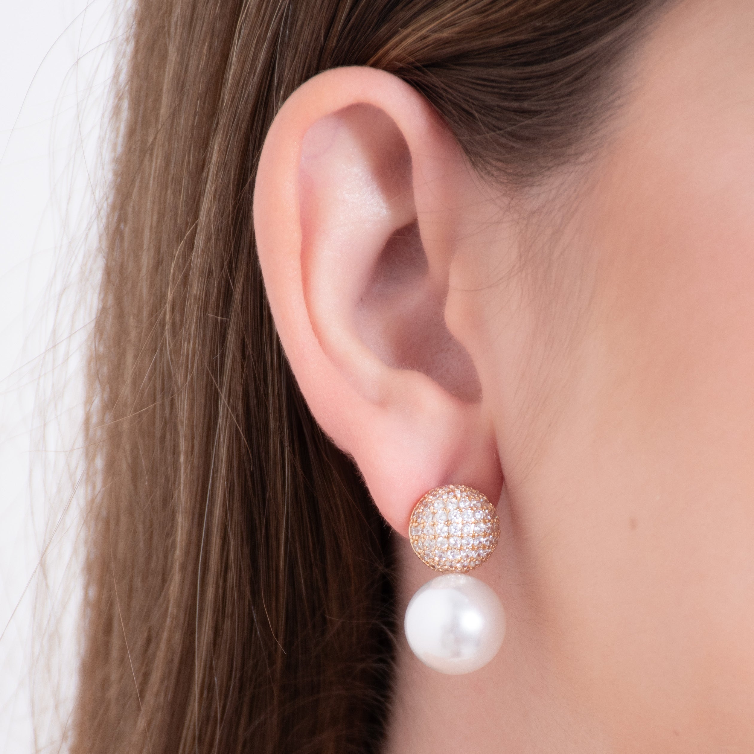 Brinco Pérola Reluzente