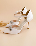 Sapato de Noiva Scarpin Vibrante 7 Sarah Brides