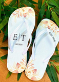 Kit 1 Par de Chinelo Personalizados Pé na Areia