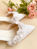 Scarpin de Noiva Flora Sarah Brides