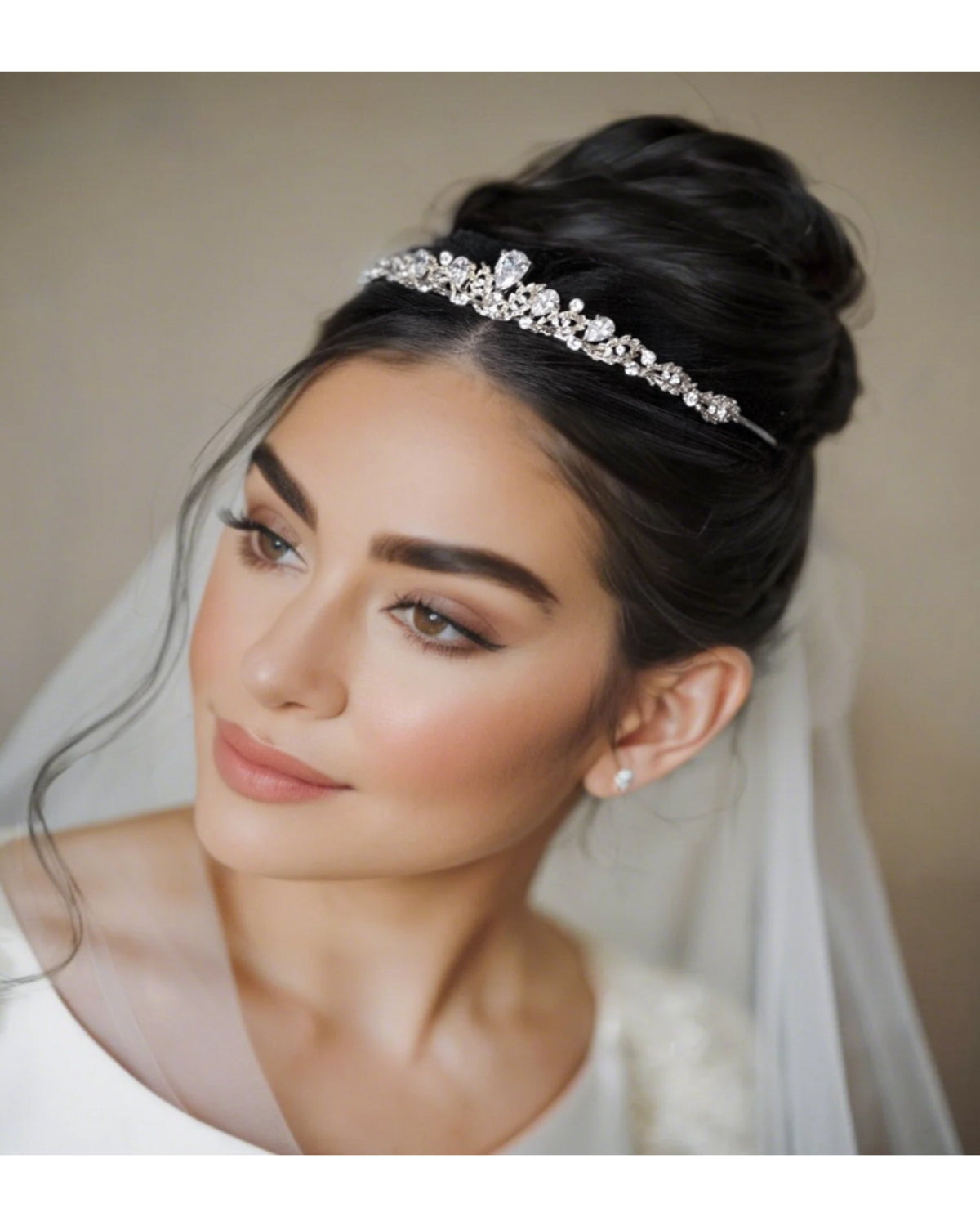 Tiara de Noiva Coroa Stela Bride Boutique