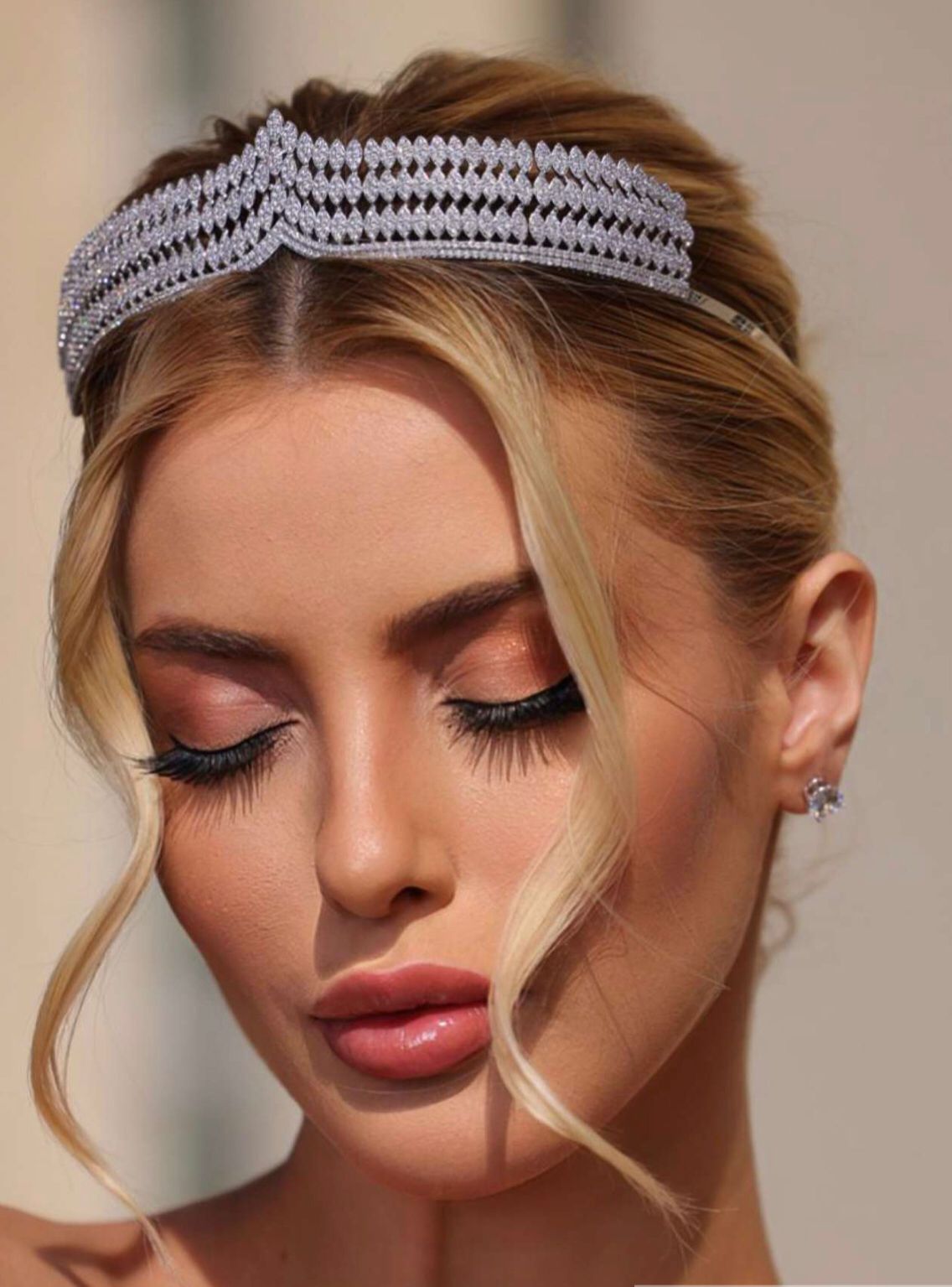 Tiara de Noivas Diane Adriana Leite Jóias