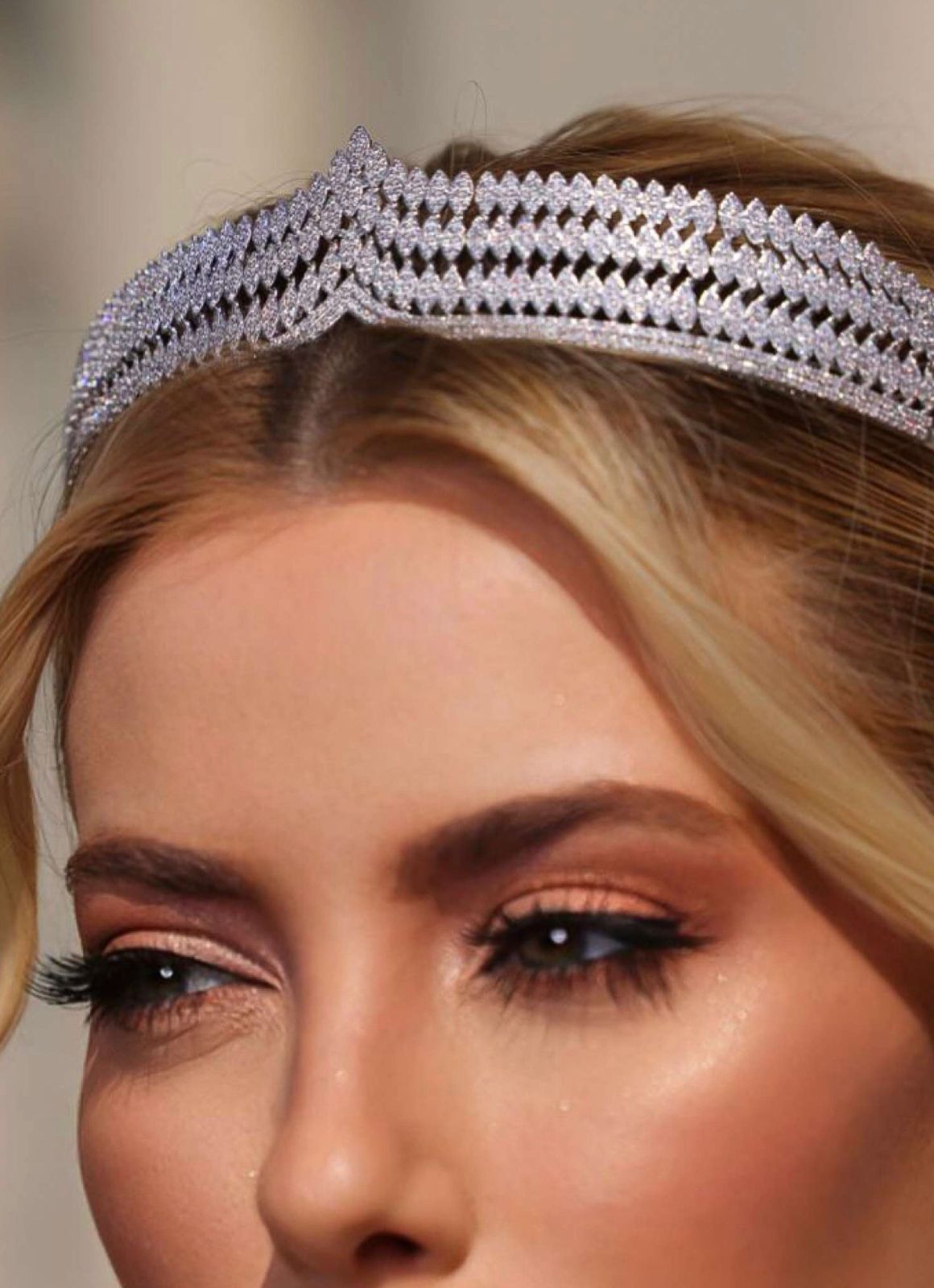 Tiara de Noivas Diane Adriana Leite Jóias
