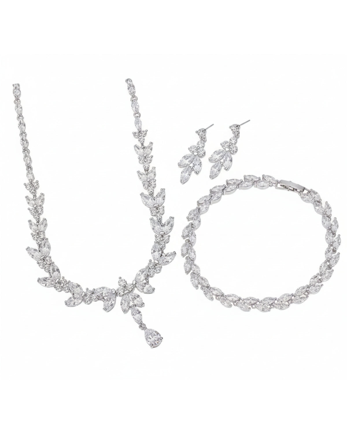 Conjunto de Zircônias Antonella Narcisa Acessórios