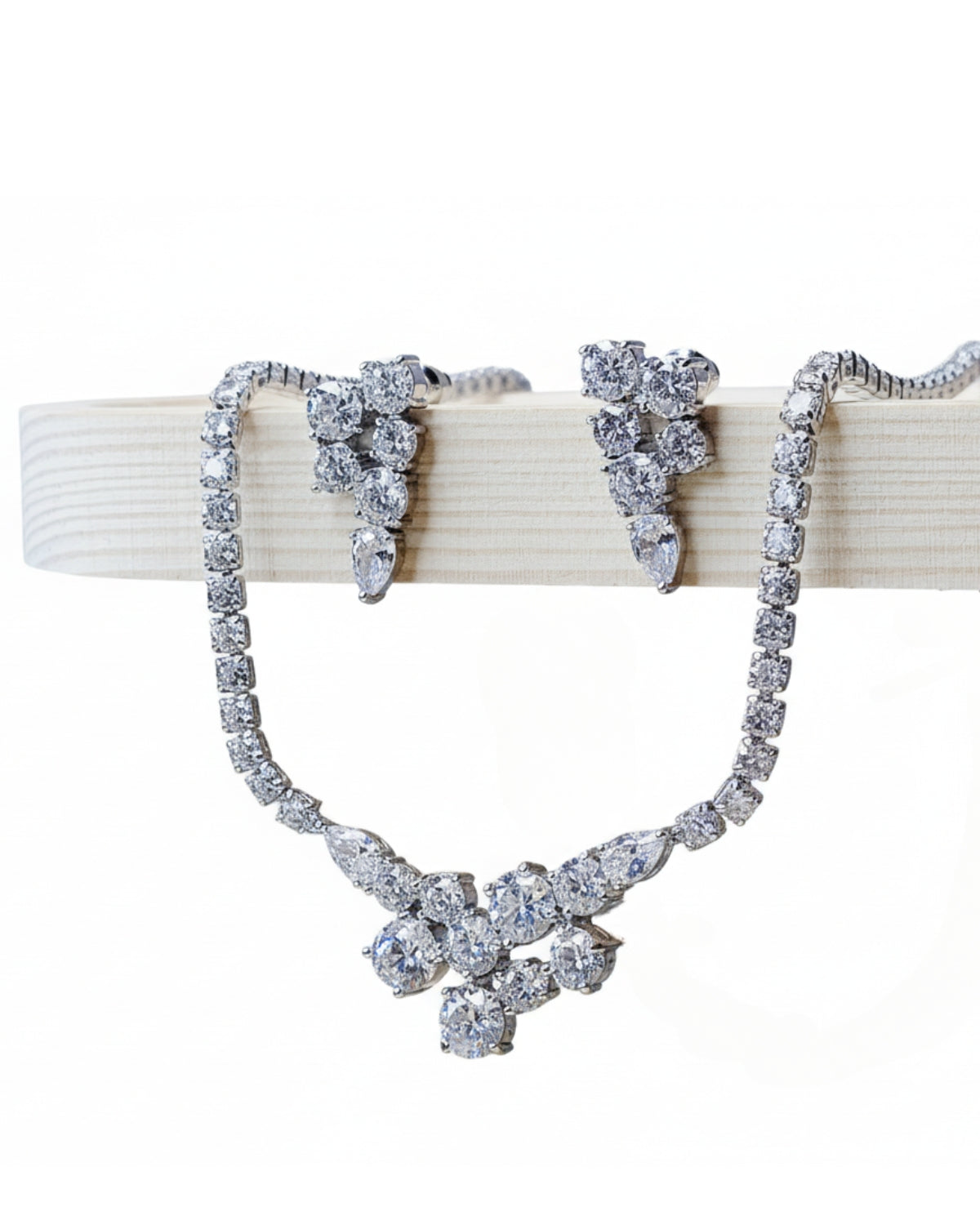 Conjunto de Zircônias Ellie Narcisa Acessórios