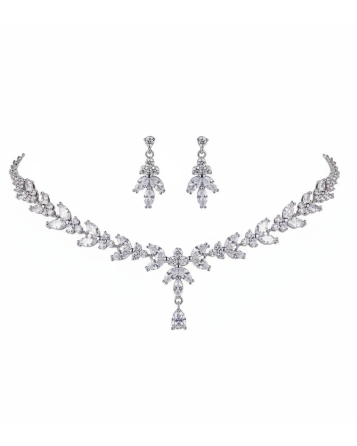 Conjunto em Zircônias Lauren Narcisa Acessórios