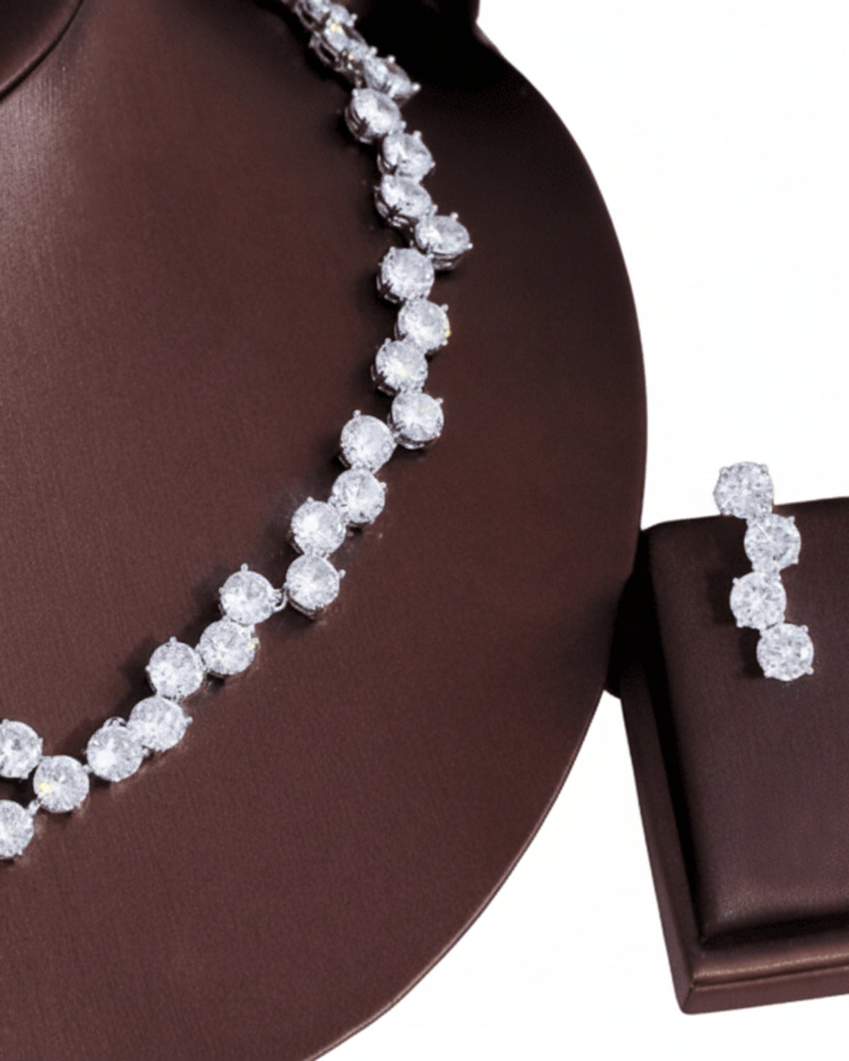 Conjunto de Zircônias Jackie O. Narcisa Acessórios