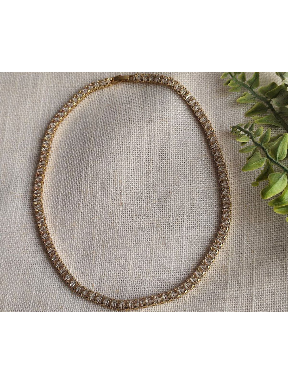 Colar Choker Riviera Brilho Festa Delicado Feminino