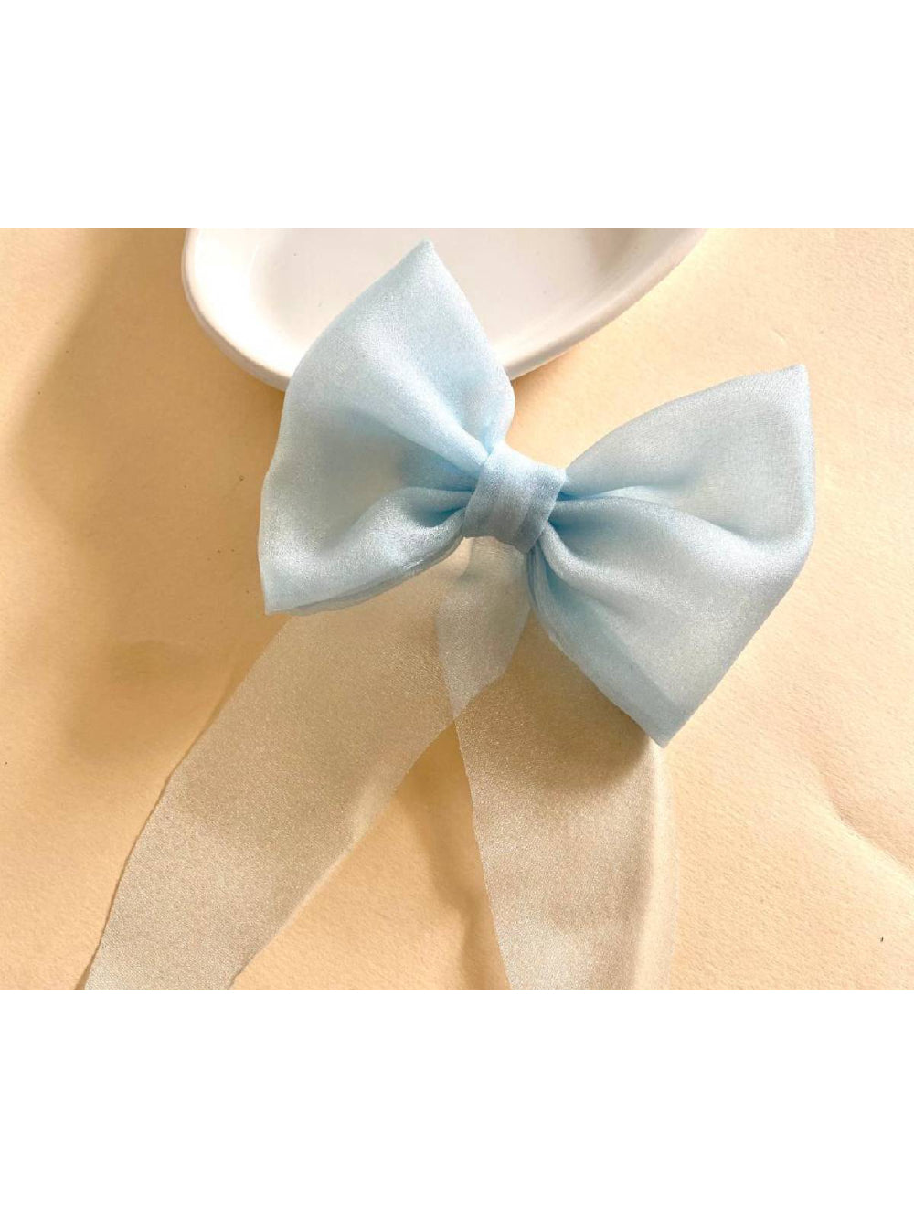 Laço de Organza Delicado Daminhas Noivas Casamento