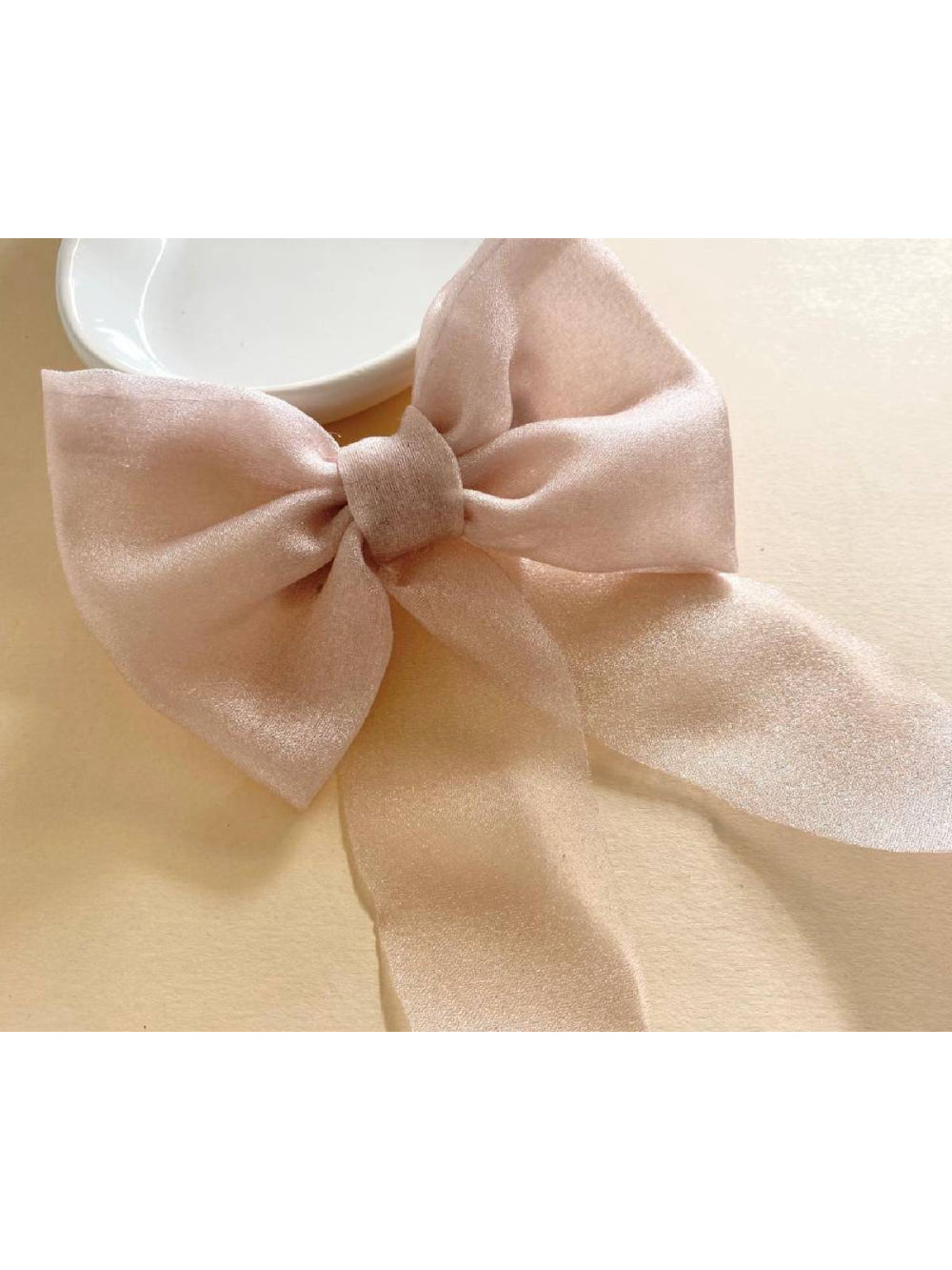 Laço de Organza Delicado Daminhas Noivas Casamento