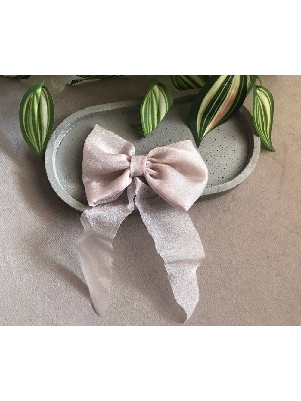 Laço de Organza Delicado Daminhas Noivas Casamento