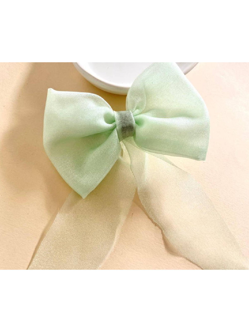 Laço de Organza Delicado Daminhas Noivas Casamento