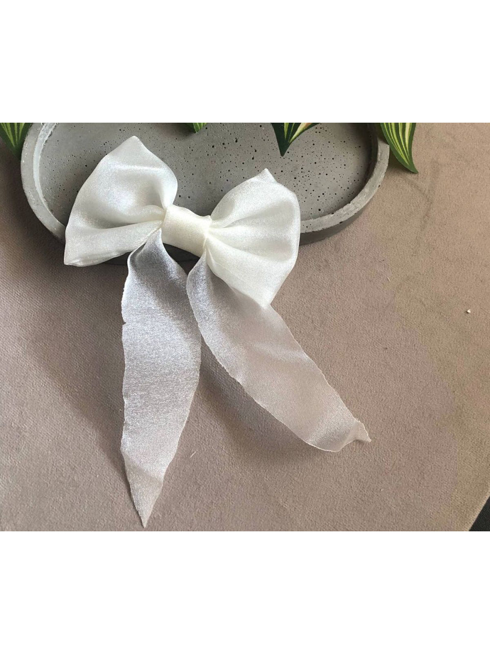 Laço de Organza Delicado Daminhas Noivas Casamento