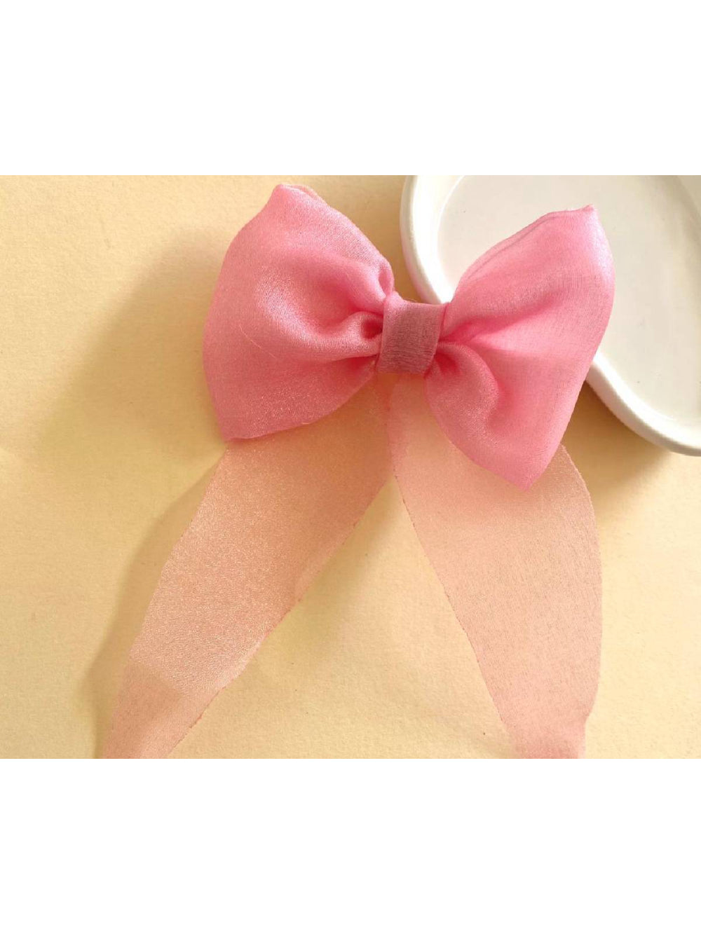 Laço de Organza Delicado Daminhas Noivas Casamento