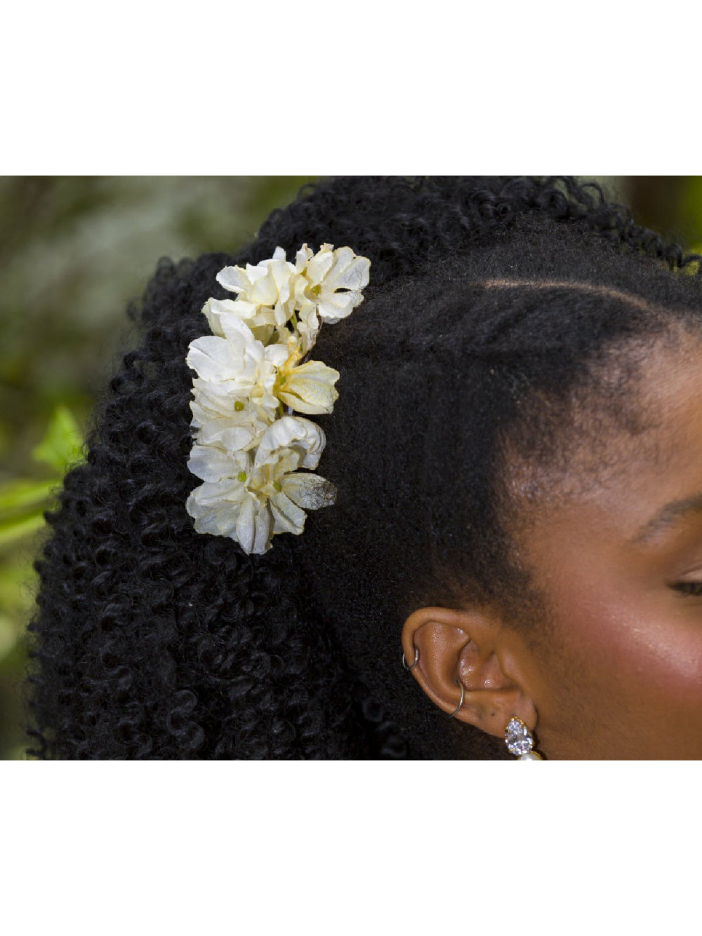 Arranjo De Cabelo Flores Desidratadas Envelhecidas Boho