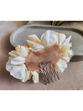 Arranjo De Cabelo Flores Desidratadas Envelhecidas Boho