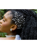 Enfeite de Cabelo de Pérolas para Noivas Casamentos