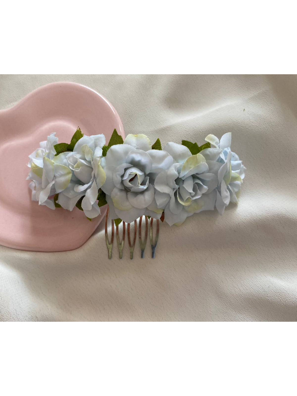 Arranjo de Cabelo 5 Flores Delicadas para Daminhas Infantil