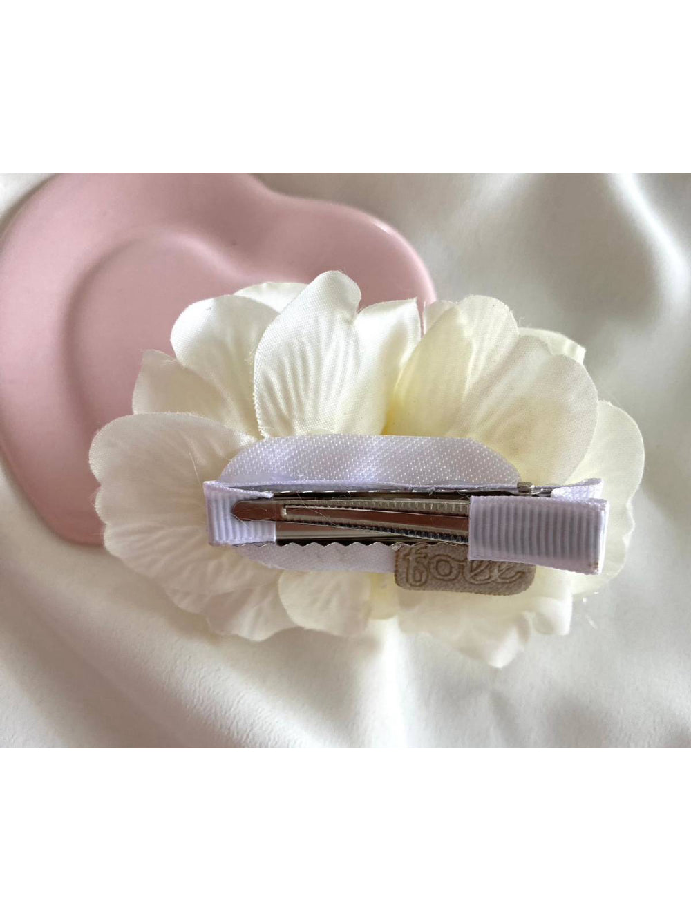 Flor de Cabelo Rosas Duplas Delicado Daminhas Floristas