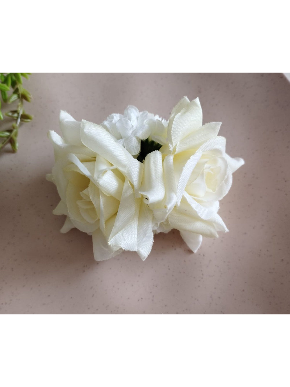 Arranjo Flor de Cabelo Rosas Noivas Dama de Honra