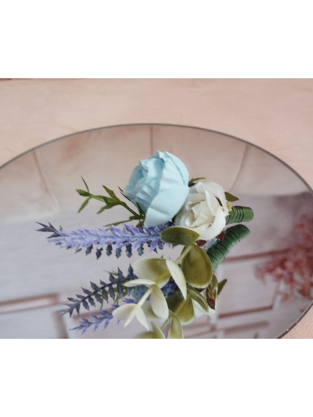 Lapela para Noivos Flores Casamento Broche 1un