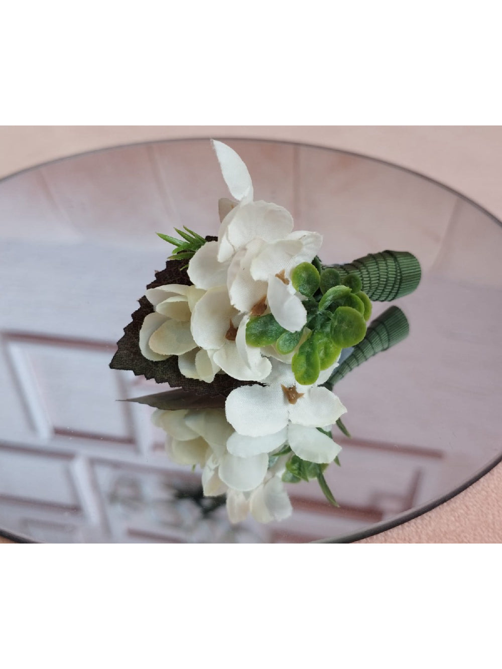 Lapela para Noivos Flores Casamento Broche 1un