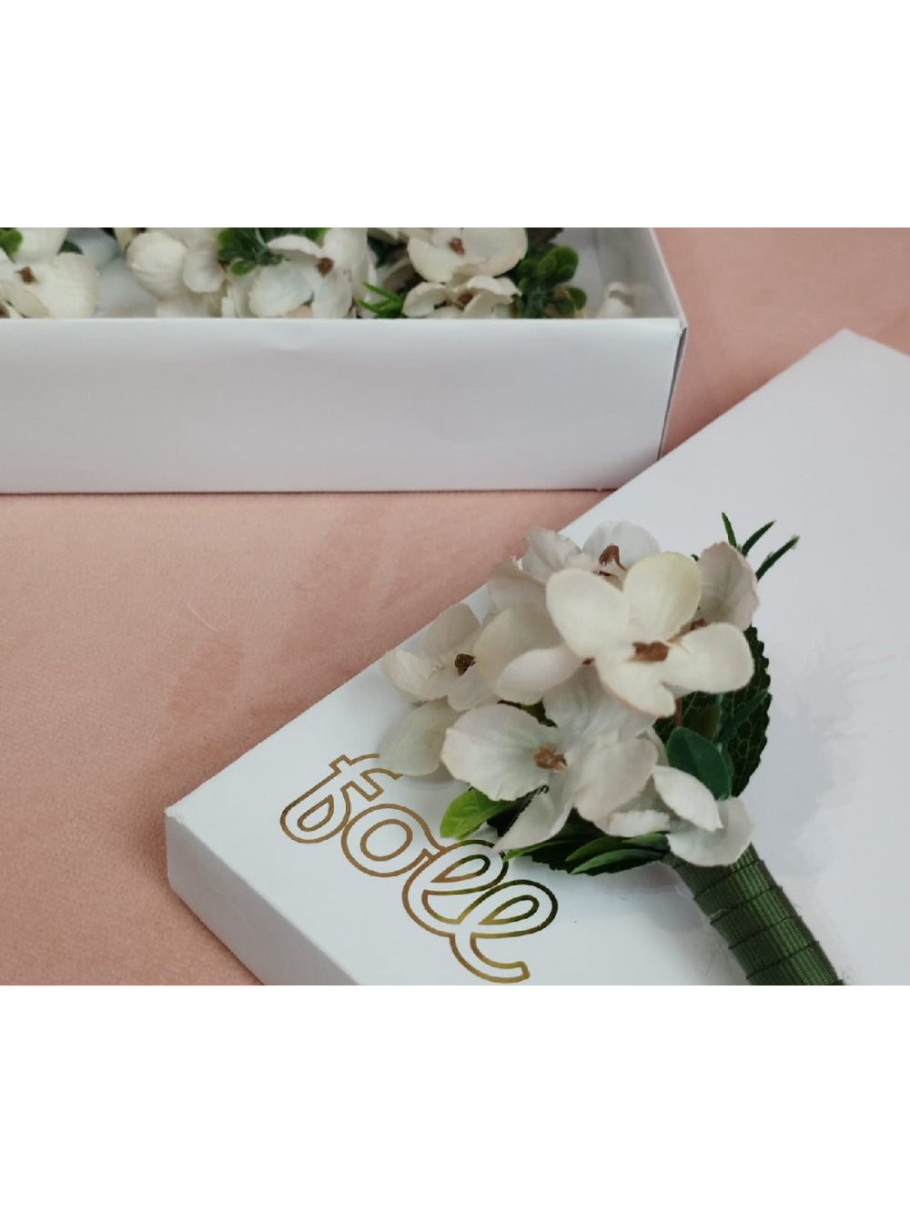 Lapela para Noivos Flores Casamento Broche 1un