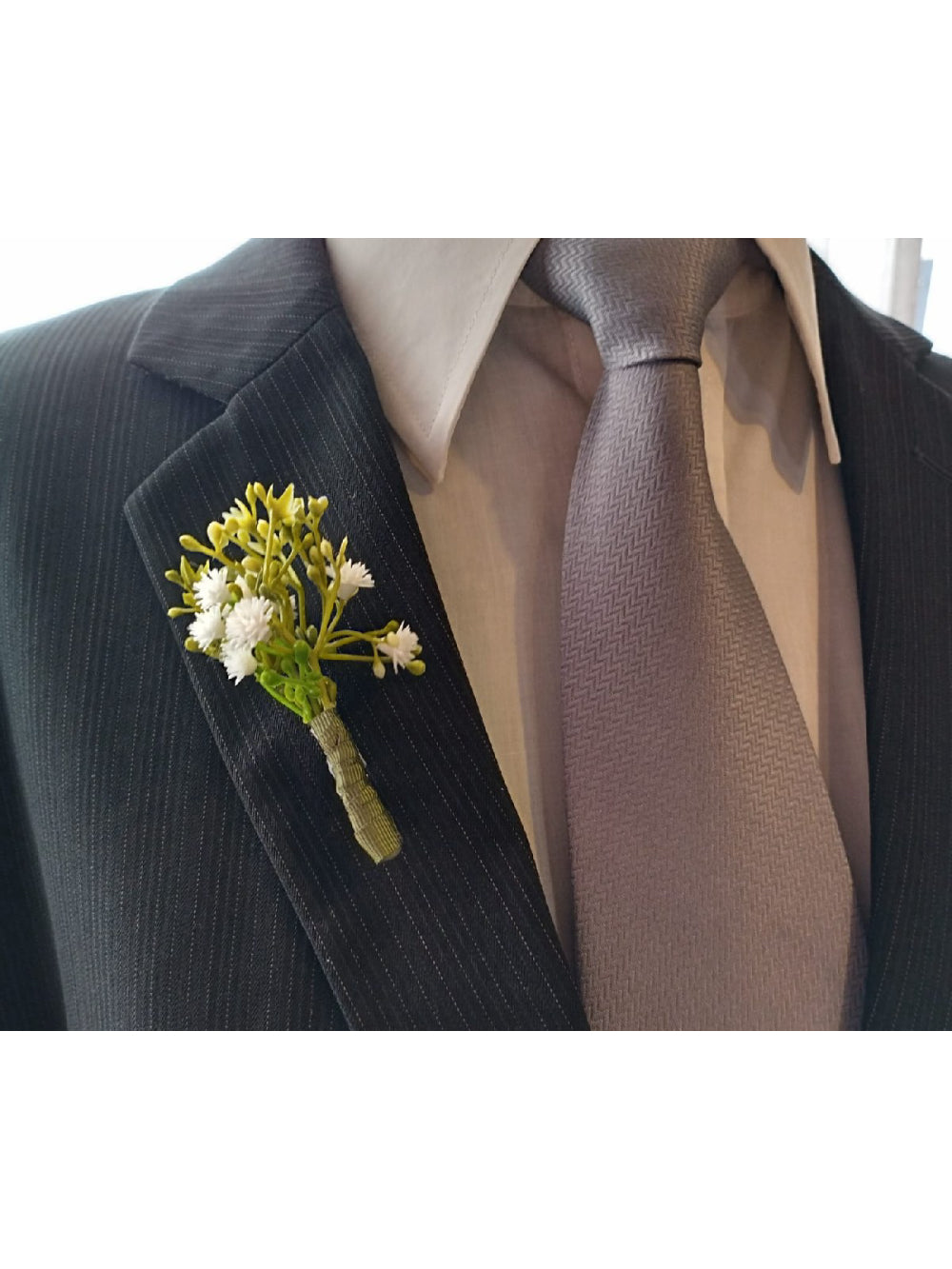 Lapela para Noivos Flores Casamento Broche 1un