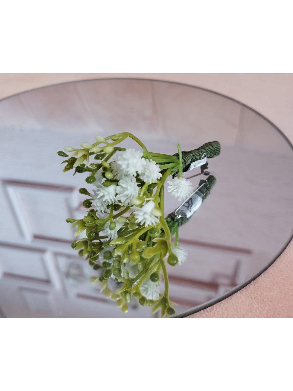 Lapela para Noivos Flores Casamento Broche 1un