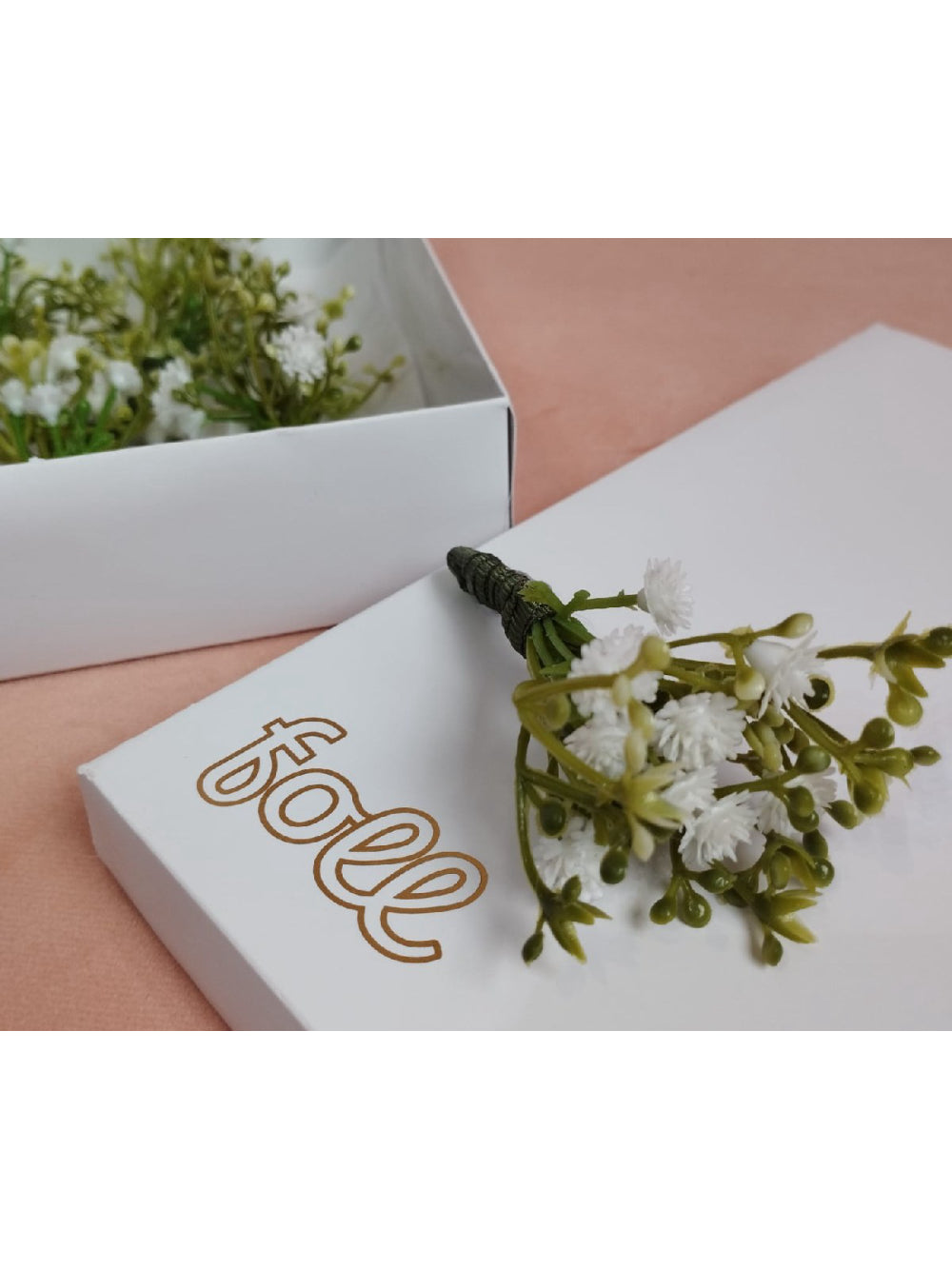 Lapela para Noivos Flores Casamento Broche 1un