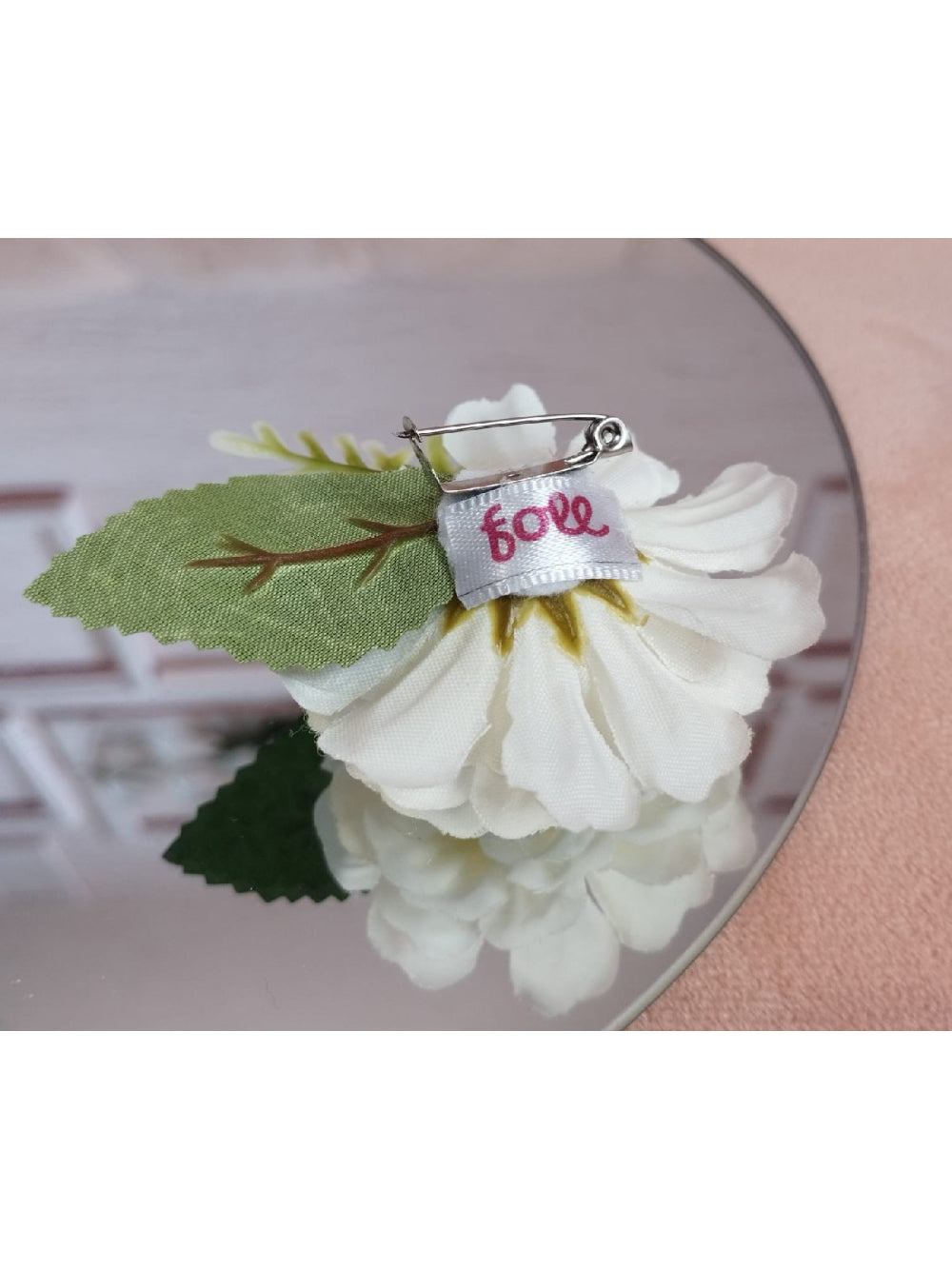 Lapela para Noivos Flores Casamento Broche 1un