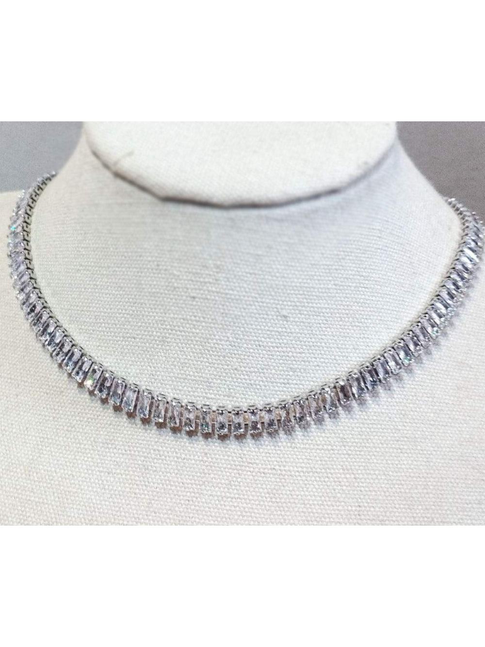 Colar Choker Riviera Brilho Festa Delicado Feminino