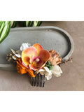 Arranjo Orquídea e Rosas Penteado Noivas Daminhas