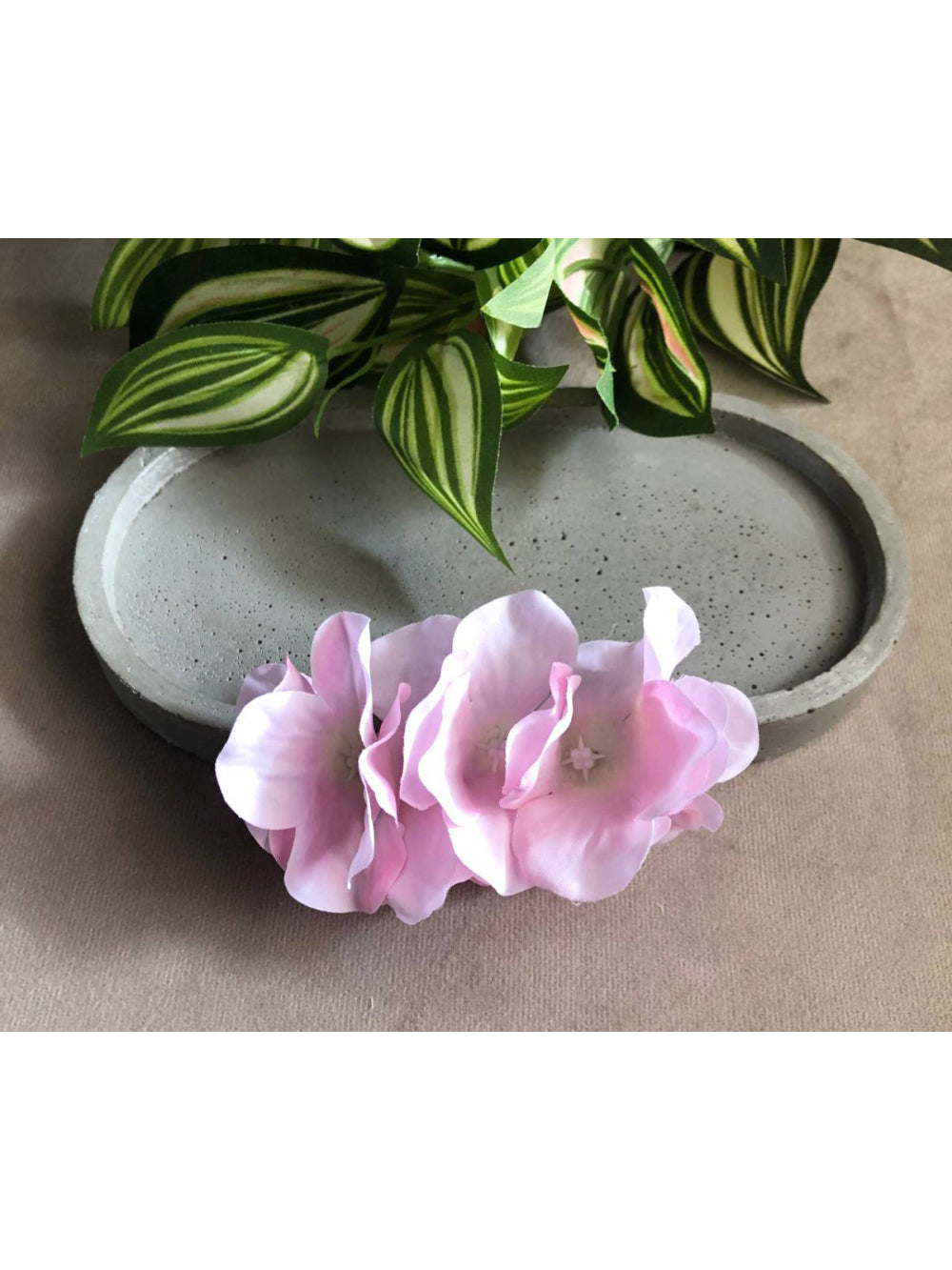 Arranjo Flor De Cabelo Grinalda Cor De Rosa Dama De Honra
