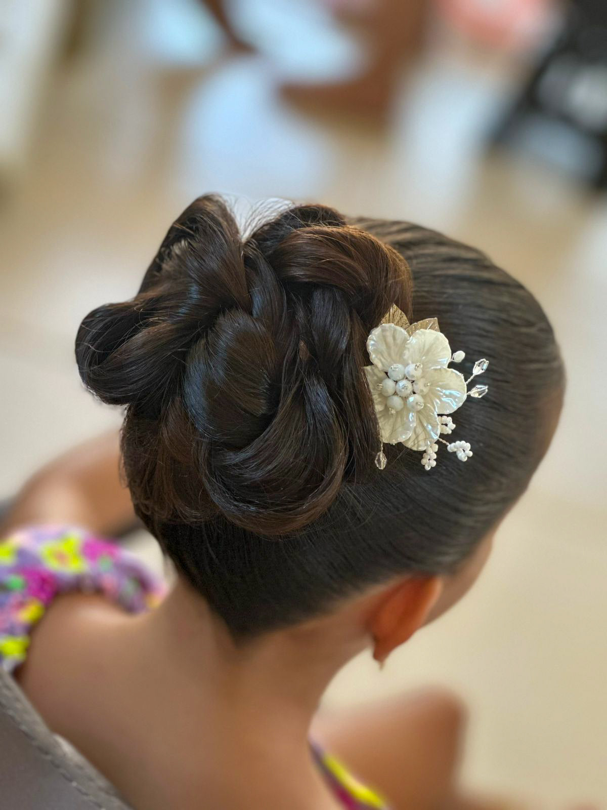 Grampo Enfeite de Cabelo para Noivas e Debutantes Gf59