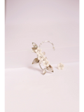 Brinco de Noiva e Festa Earcuff Floral Hera