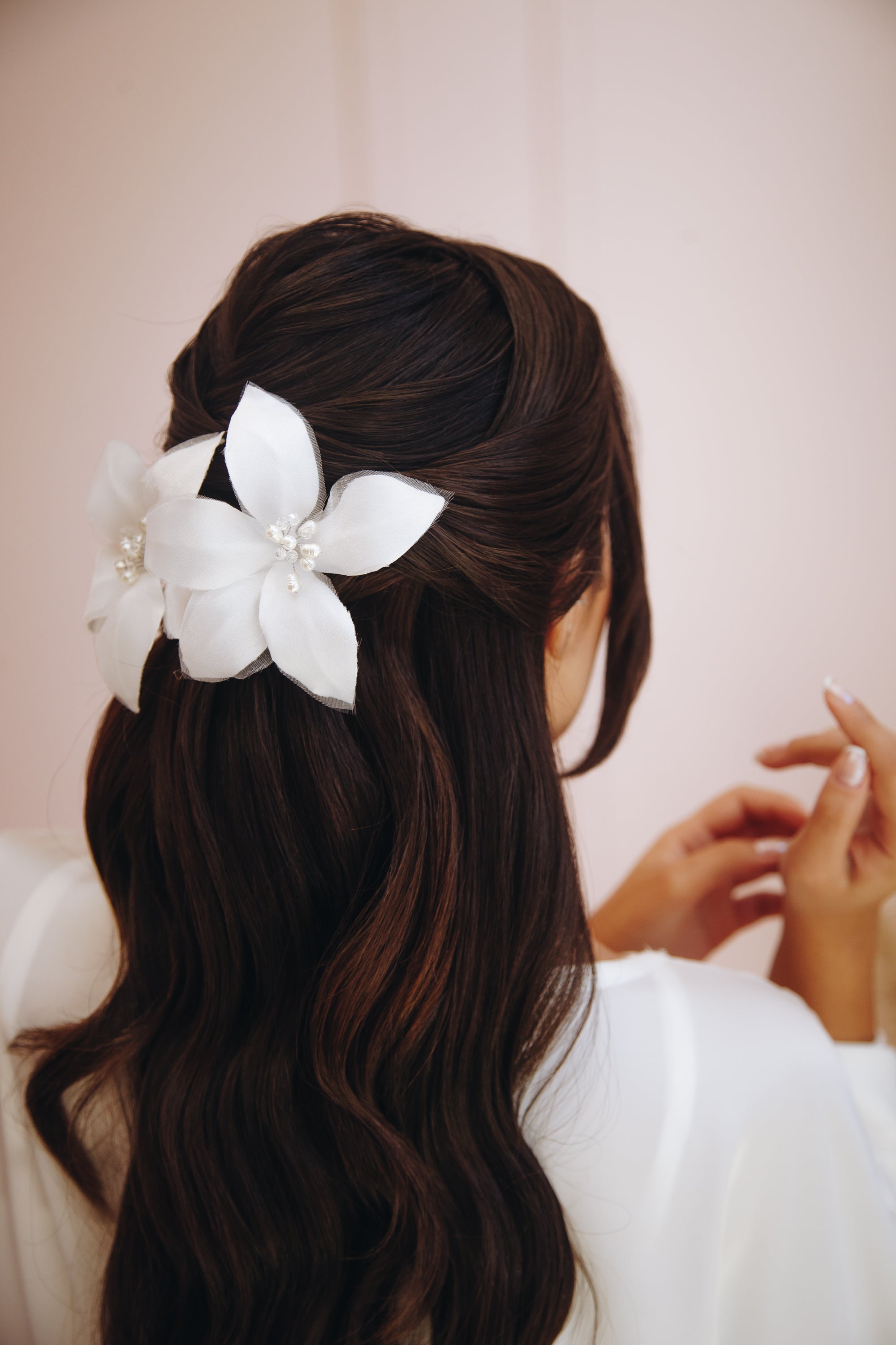 Par de Grampos Lírios grandes Fulanas de Tal