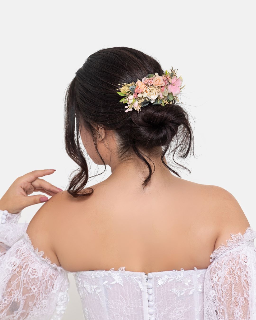 Presilha Floral Hortênsia Fulanas de Tal