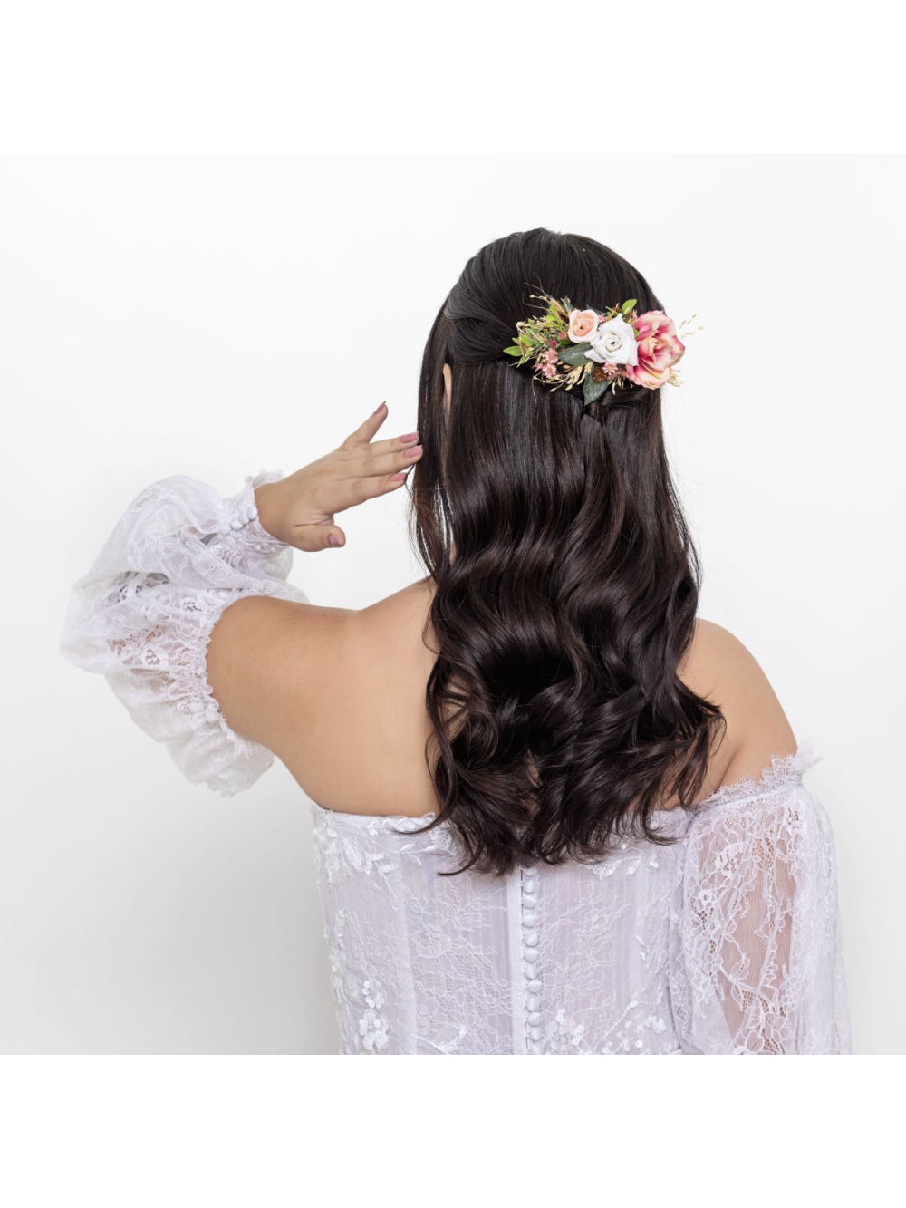 Presilha Floral Rosas Encantar Fulanas de Tal