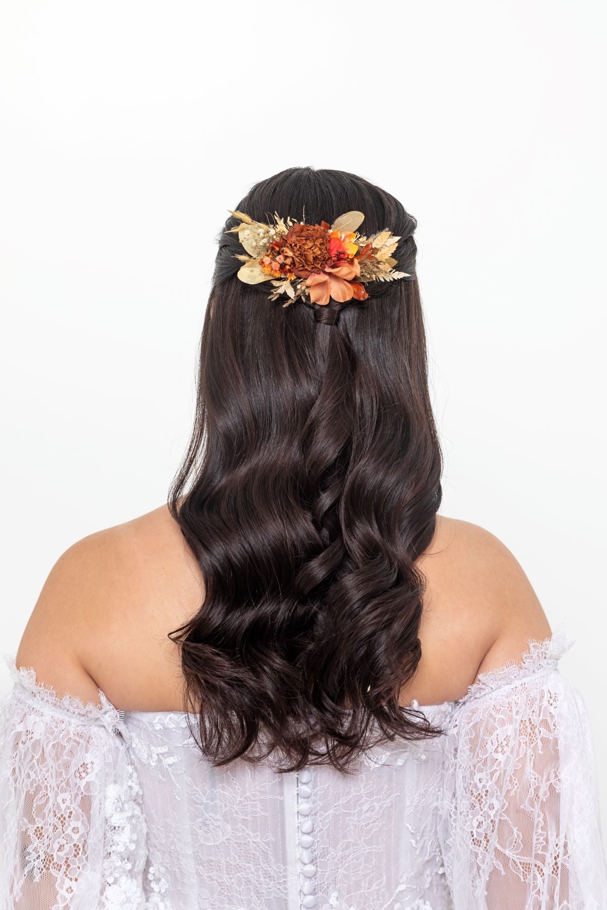 Presilha Floral Terracota Fulanas de Tal