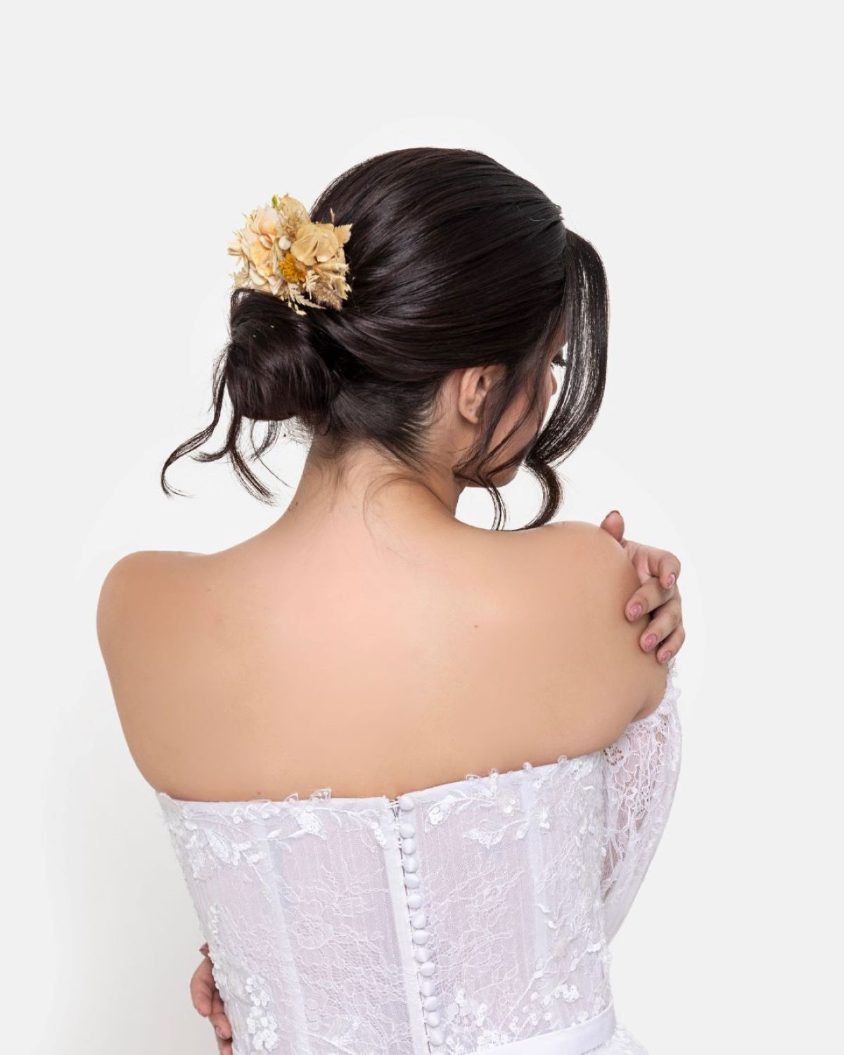 Presilha Floral Crisântemo Fulanas de Tal