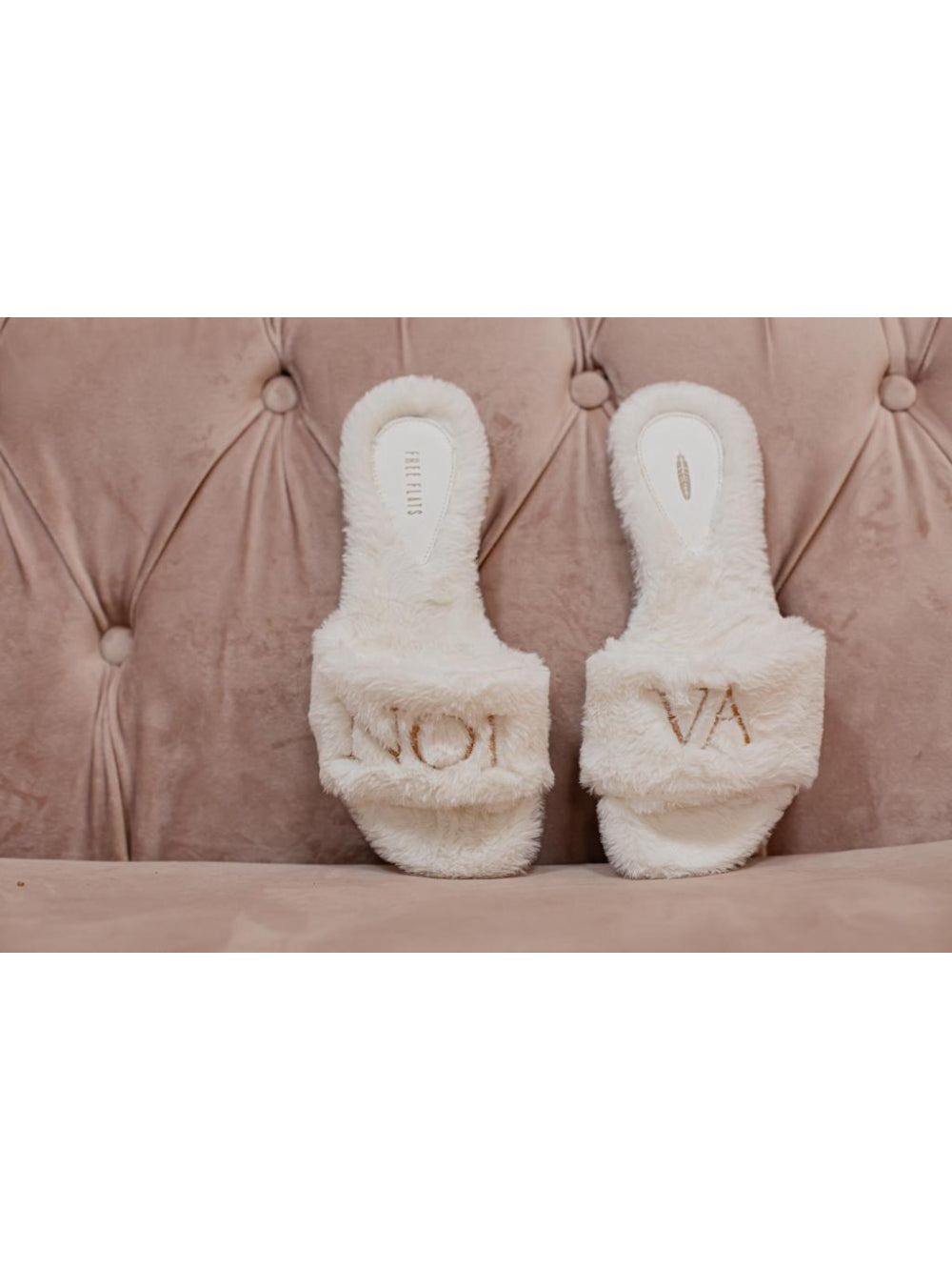 Pantufa Noiva Pelúcia Celebration Shoes