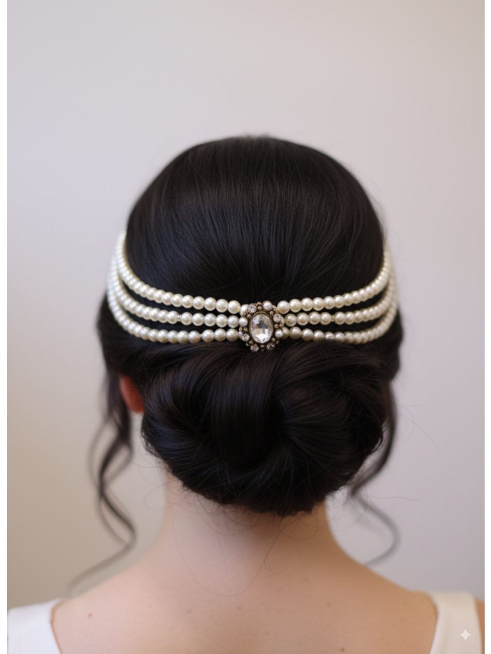 Tiara de Pérolas Maysa Minelli Atelier